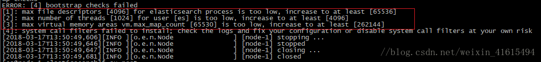 elasticsearch启动时报错处理(es五个报错处理)  第5张
