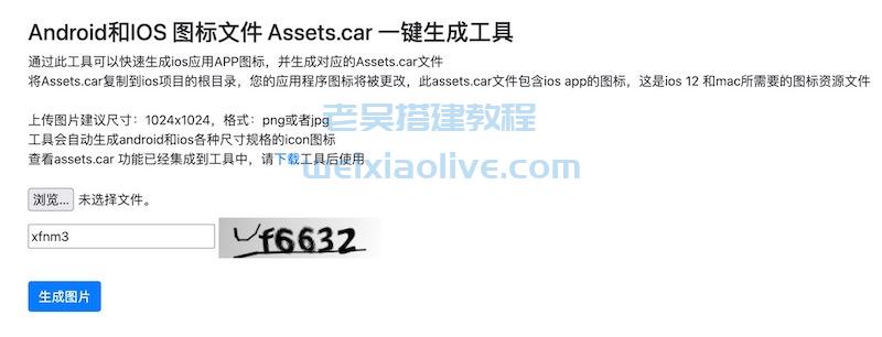 苹果应用ipa文件图标修改教程（Assets.car文件在线修改工具）