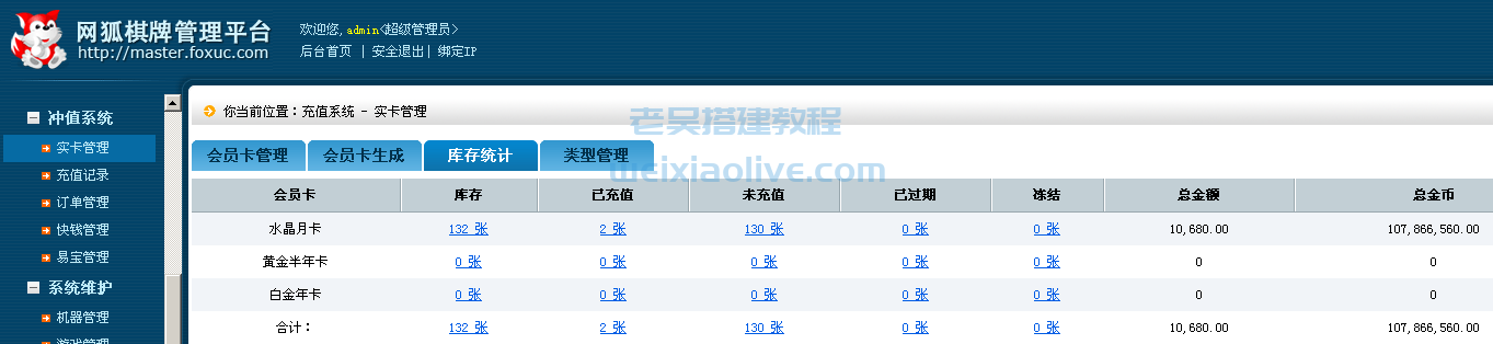 网狐游戏管理后台操作手册  第29张