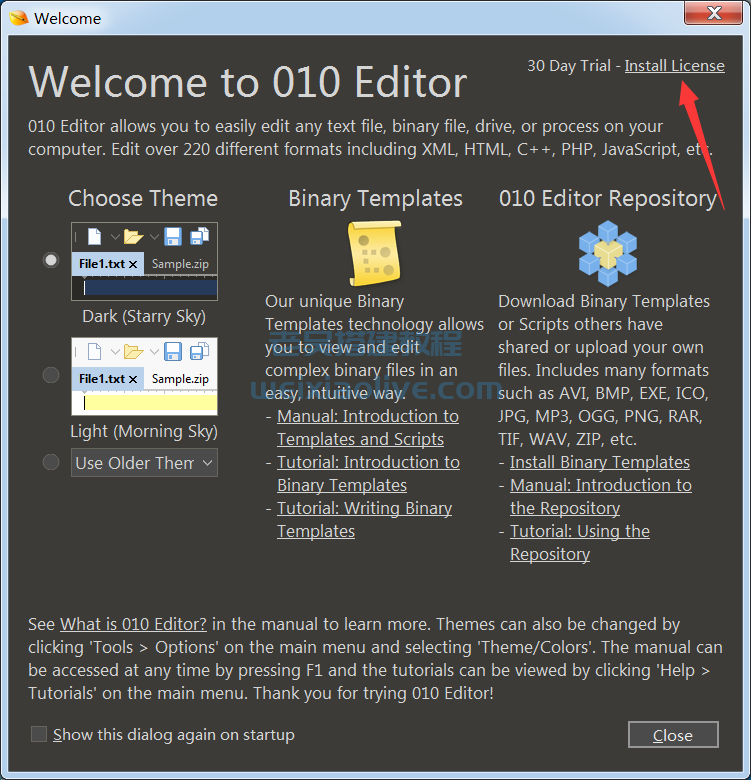 十六进制编辑器 010 Editor v13.0.2 安装注册激活汉化教程  第5张