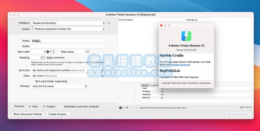 文件批量重命名工具 A Better Finder Rename for Mac 12.03 免激活版  第2张