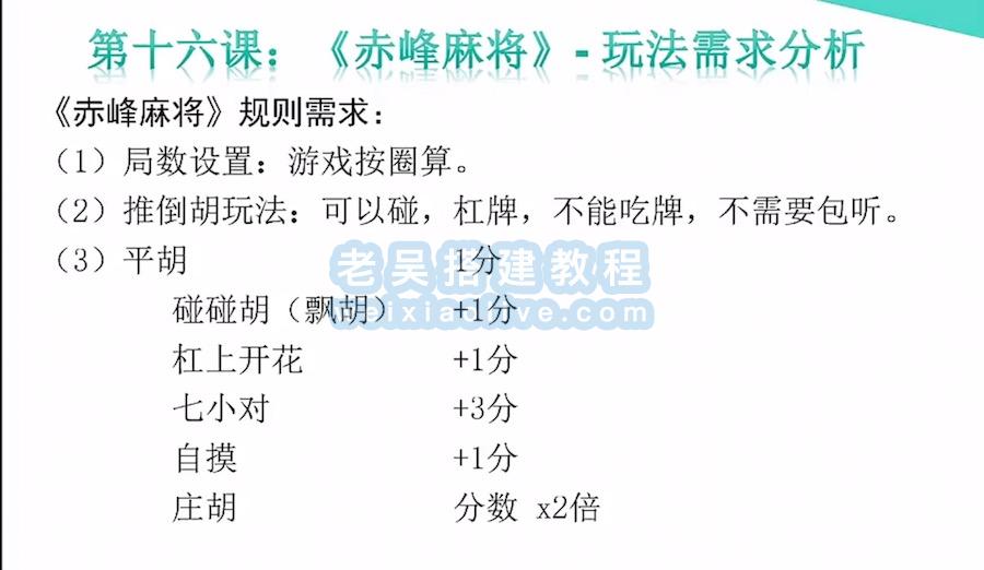 网狐Cocos经典游戏开发教程16：玩法需求分析  第2张