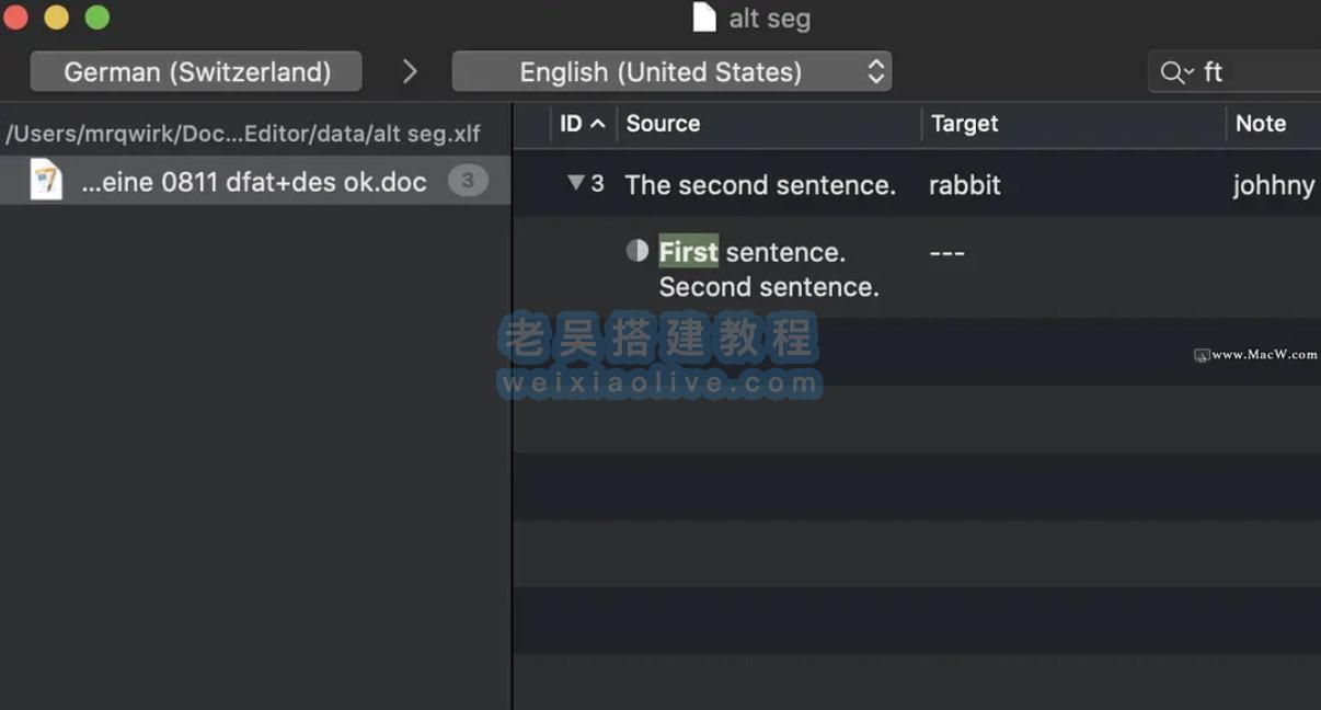 Xliff文件编辑工具Xliff Editor for Mac 2.9.14  第3张