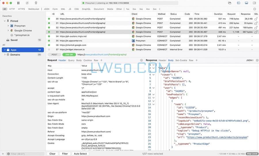 网络协议抓包工具Proxyman for mac 5.5中文版  第2张