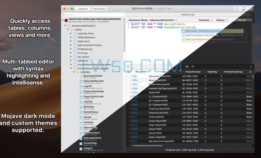 MSSQL数据库管理工具SQLPro for MSSQL for Mac 2024.73免激活版